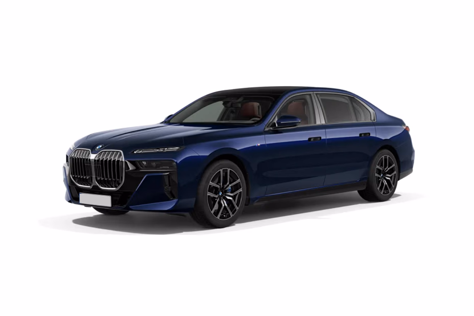 BMW 7 Series in Individual Tanzanite Blue