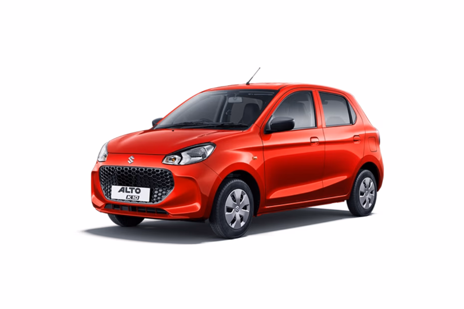 Maruti Suzuki Alto K10 in Metallic Sizzling Red