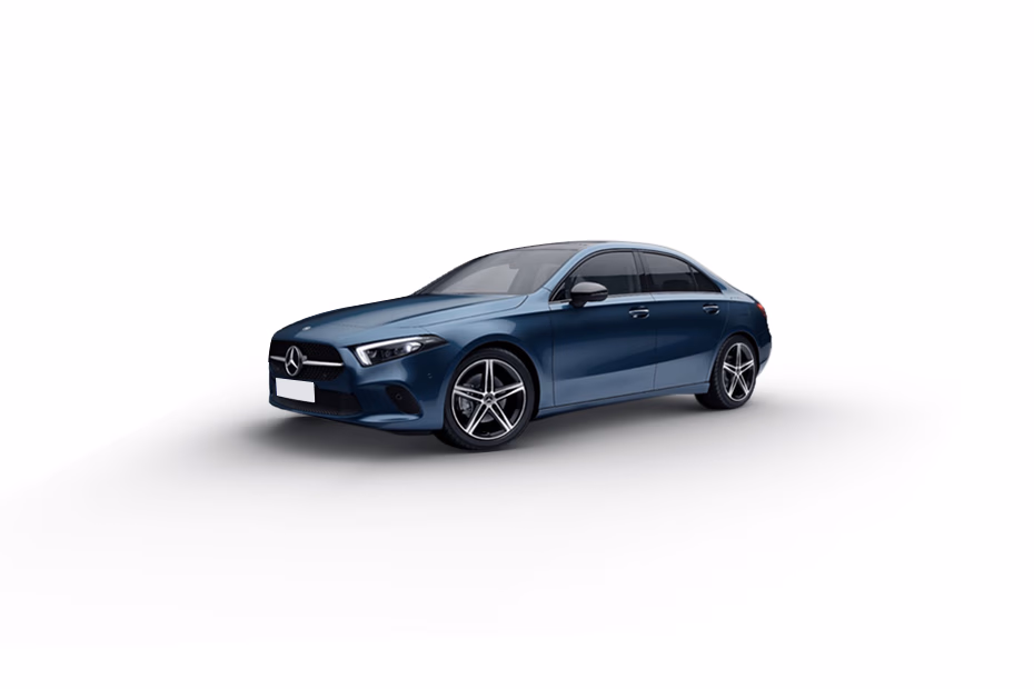 Mercedes-Benz A-Class Limousine in Spectral Blue