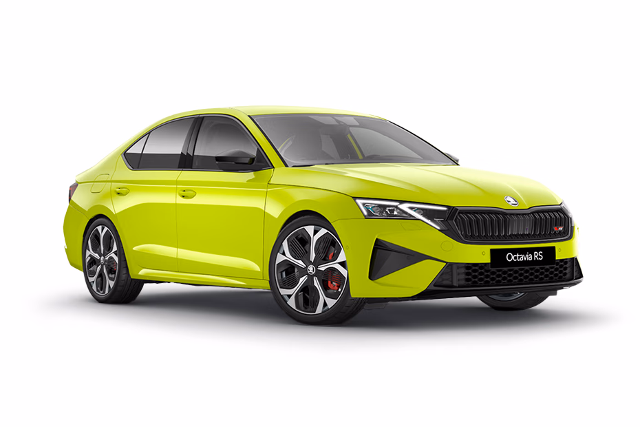 Skoda Octavia RS in Mamba Green