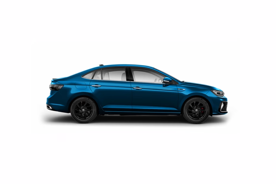 Volkswagen Virtus in Lava Blue